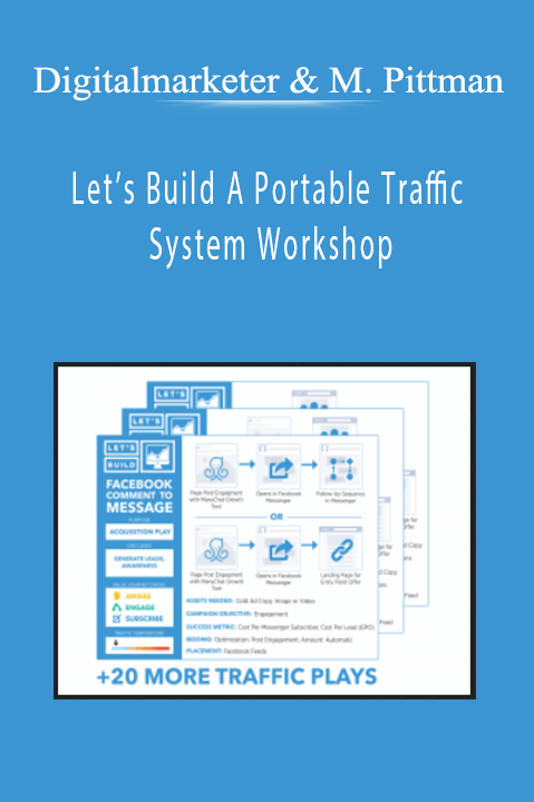 Let’s Build A Portable Traffic System Workshop – Digitalmarketer And Molly Pittman