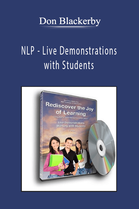 NLP – Live Demonstrations with Students – Don Blackerby