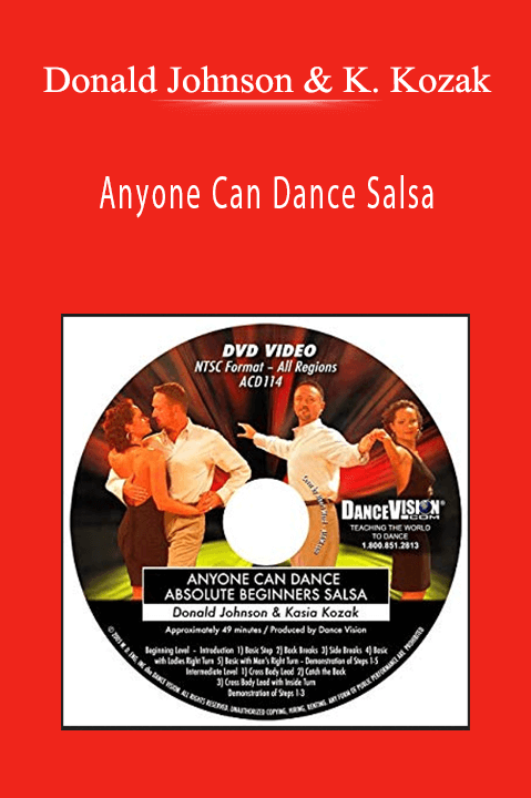 Anyone Can Dance Salsa – Donald Johnson and Kasia Kozak