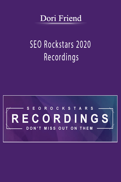 SEO Rockstars 2020 Recordings – Dori Friend