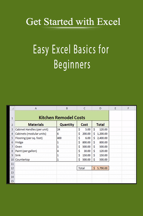 Get Started with Excel – Easy Excel Basics for Beginners