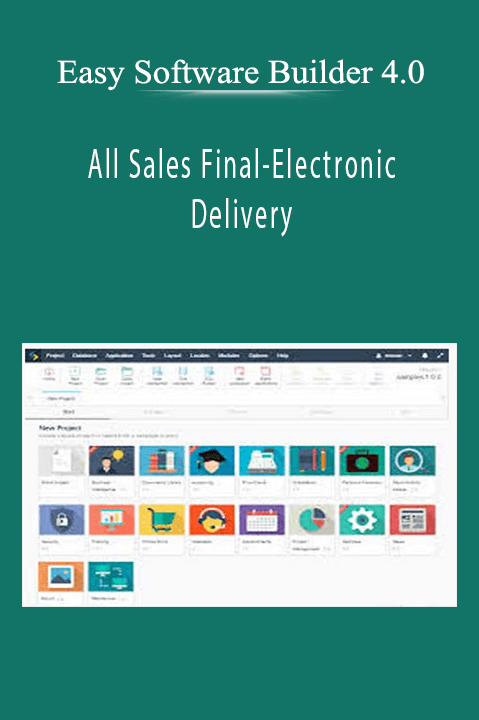 All Sales Final–Electronic Delivery – Easy Software Builder 4.0