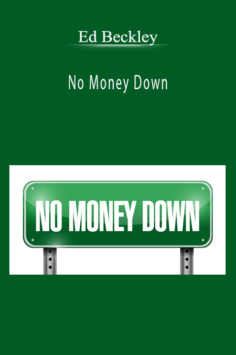 No Money Down – Ed Beckley