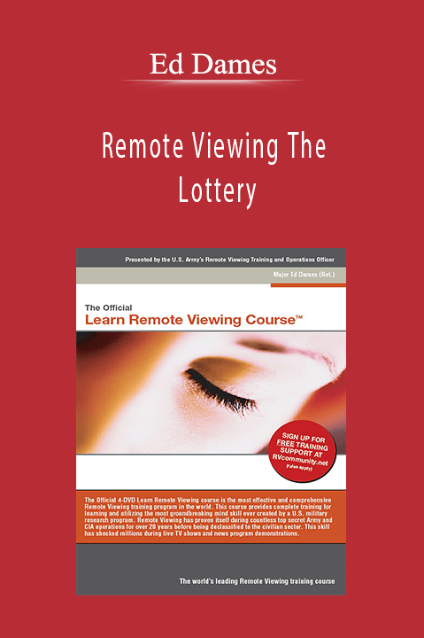 Remote Viewing The Lottery – Ed Dames