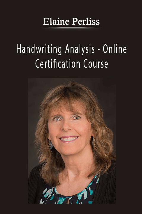 Handwriting Analysis – Online Certification Course – Elaine Perliss