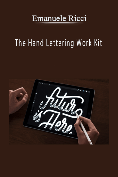 The Hand Lettering Work Kit – Emanuele Ricci