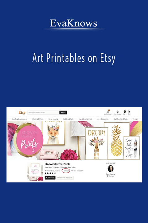 Art Printables on Etsy – EvaKnows