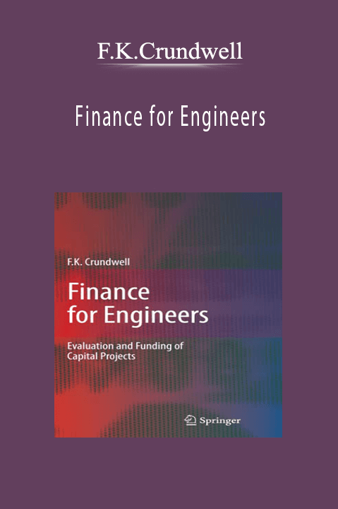 Finance for Engineers – F.K.Crundwell