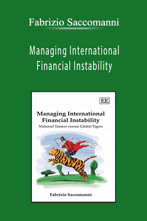 Managing International Financial Instability – Fabrizio Saccomanni