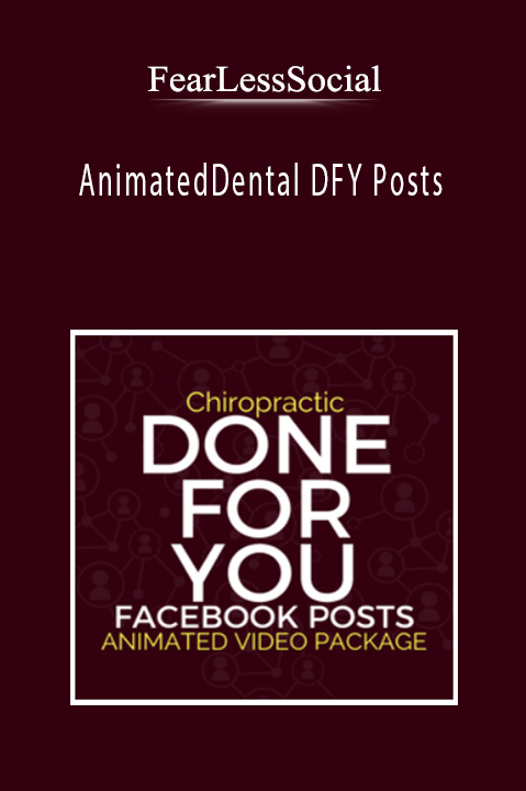 AnimatedDental DFY Posts – FearLessSocial