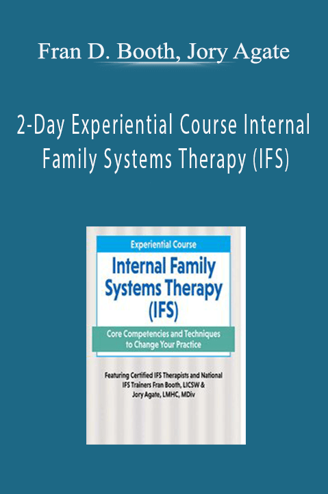 2–Day Experiential Course Internal Family Systems Therapy (IFS): Core Competencies and Techniques to Change Your Practice – Fran D. Booth