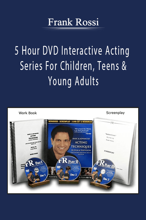 5 Hour DVD Interactive Acting Series For Children