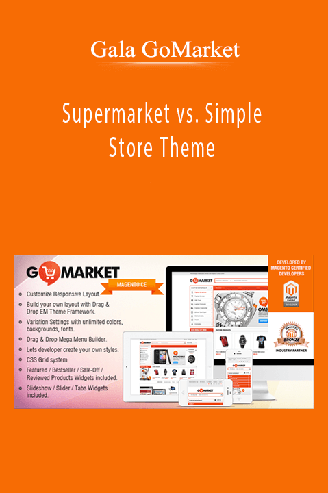 Supermarket vs. Simple Store Theme – Gala GoMarket