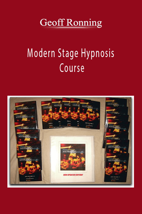 Modern Stage Hypnosis Course – Geoff Ronning