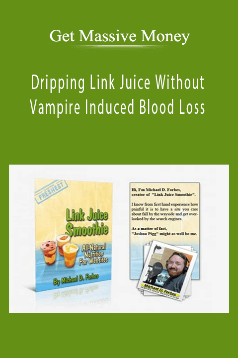 Dripping Link Juice Without Vampire Induced Blood Loss – Get Massive Money