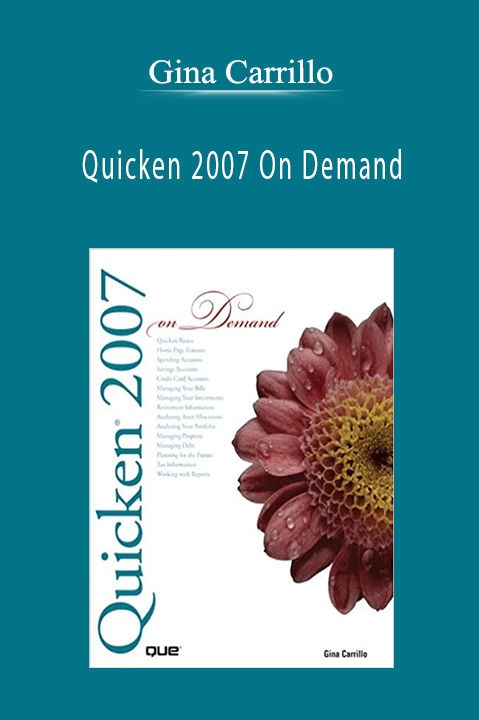 Quicken 2007 On Demand – Gina Carrillo