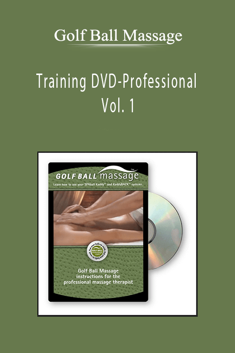 Training DVD–Professional Vol. 1 – Golf Ball Massage