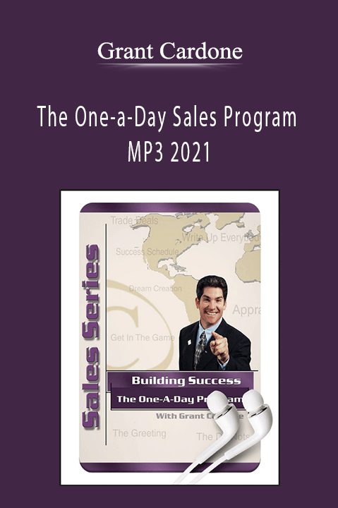 The One–a–Day Sales Program MP3 2021 – Grant Cardone