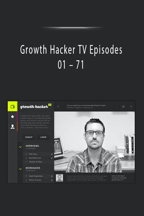 71 – Growth Hacker TV Episodes 01