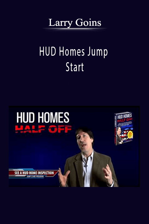 Larry Goins – HUD Homes Jump Start