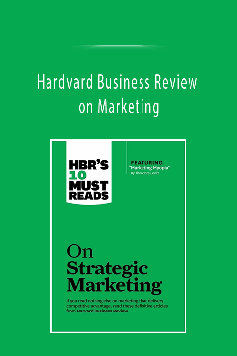 Hardvard Business Review on Marketing