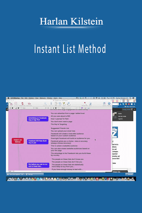 Instant List Method – Harlan Kilstein