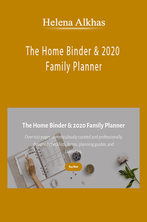 The Home Binder & 2020 Family Planner – Helena Alkhas