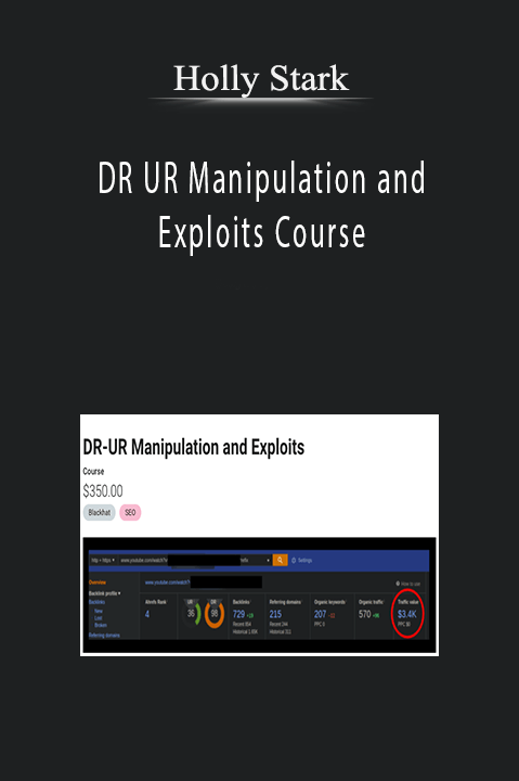 DR UR Manipulation and Exploits Course – Holly Stark