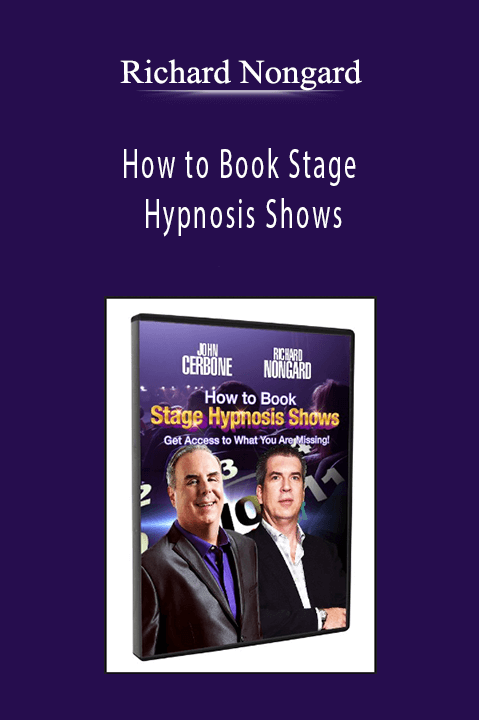 Richard Nongard - How to Book Stage Hypnosis Shows