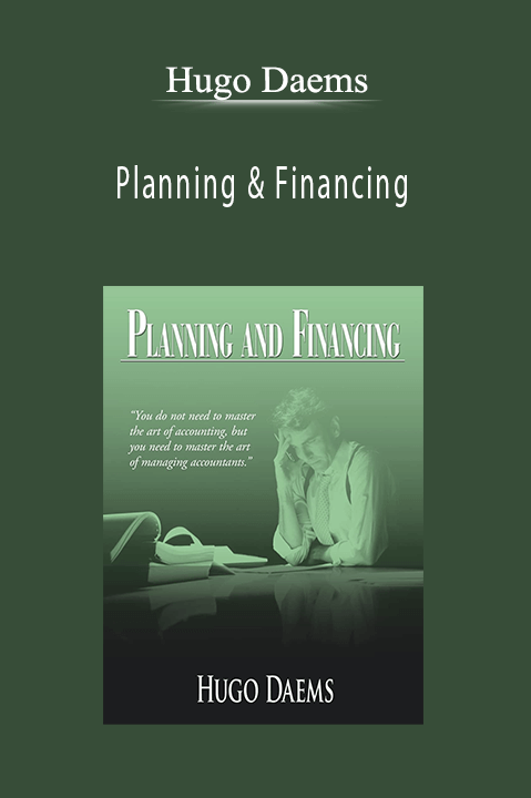 Planning & Financing – Hugo Daems