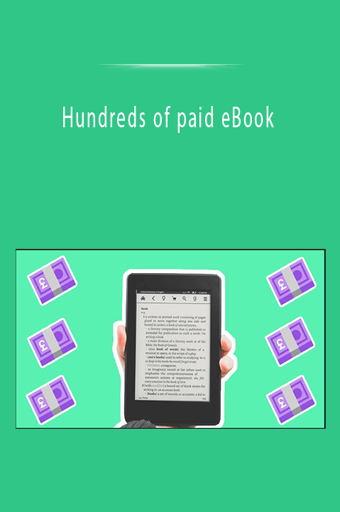 Hundreds of paid eBook