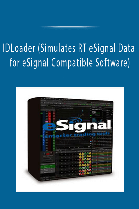 IDLoader (Simulates RT eSignal Data for eSignal Compatible Software)