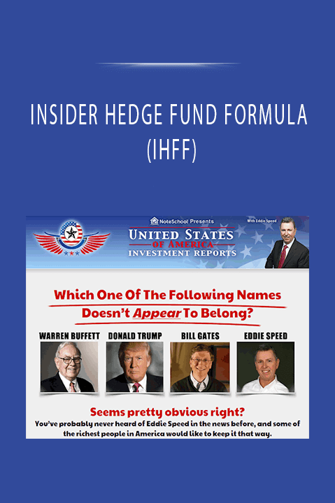 INSIDER HEDGE FUND FORMULA (IHFF)