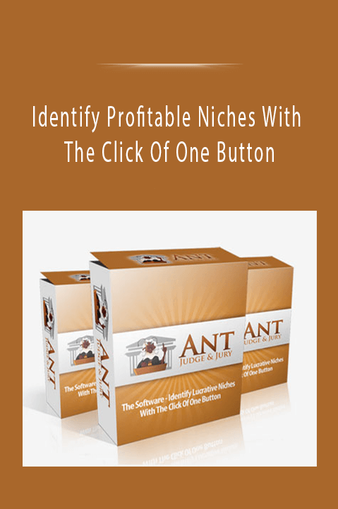 Identify Profitable Niches With The Click Of One Button