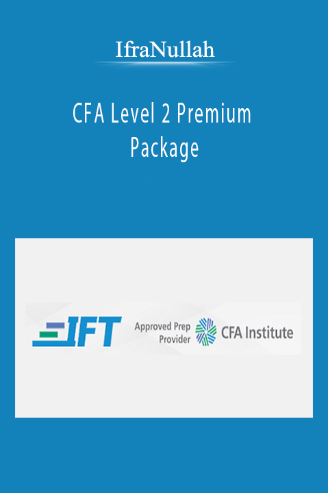 CFA Level 2 Premium Package – IfraNullah