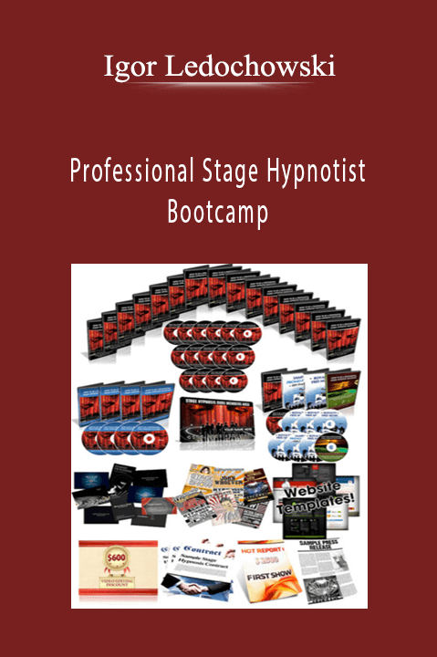 Professional Stage Hypnotist Bootcamp – Igor Ledochowski