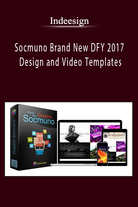 Socmuno Brand New DFY 2017 Design and Video Templates – Indeesign