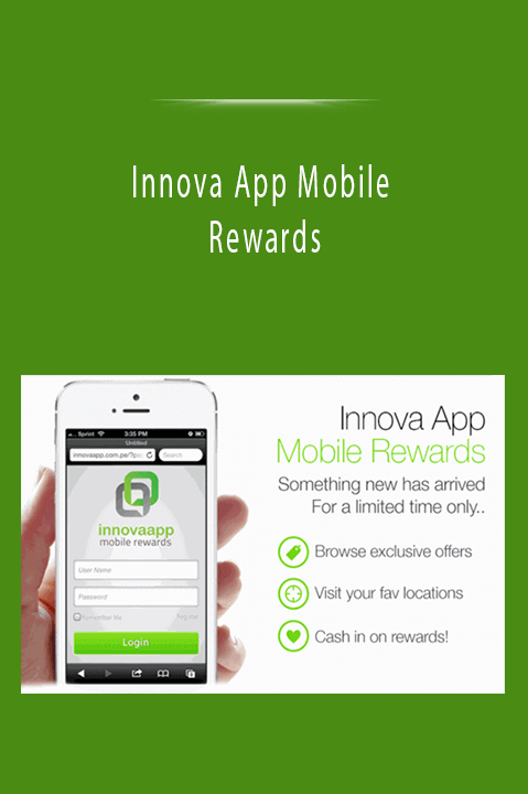 Innova App Mobile Rewards