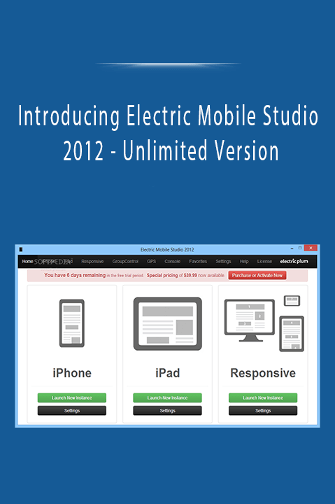 Unlimited Version – Introducing Electric Mobile Studio 2012