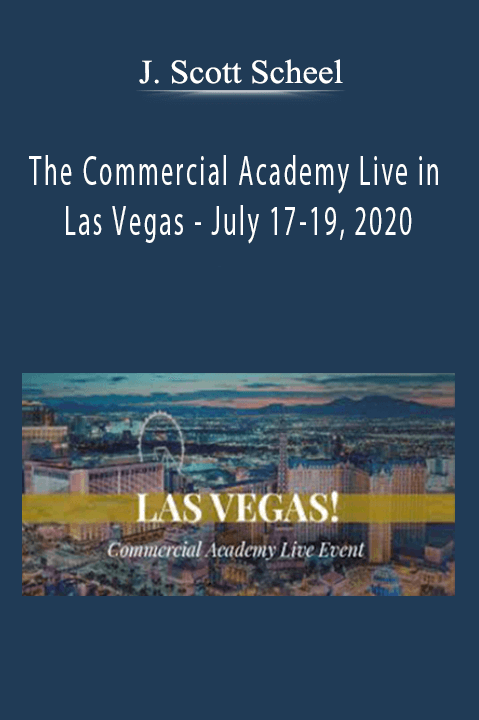 The Commercial Academy Live in Las Vegas – July 17–19