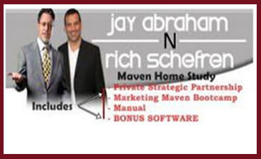 JAY ABRAHAM & RICH SCHEFREN - MAVEN HOME STUDY