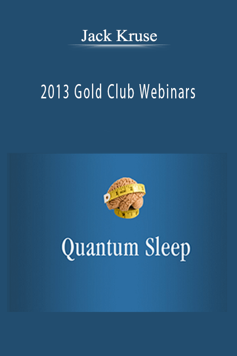 2013 Gold Club Webinars – Jack Kruse