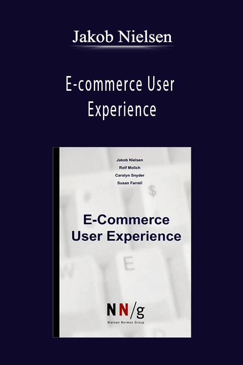 E–commerce User Experience – Jakob Nielsen