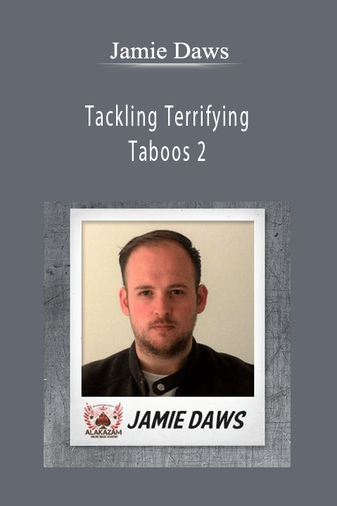 Tackling Terrifying Taboos 2 – Jamie Daws