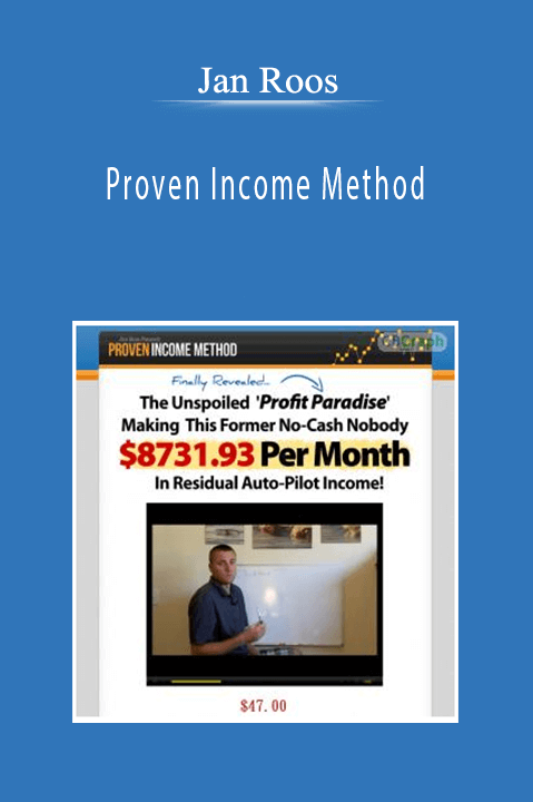 Proven Income Method – Jan Roos