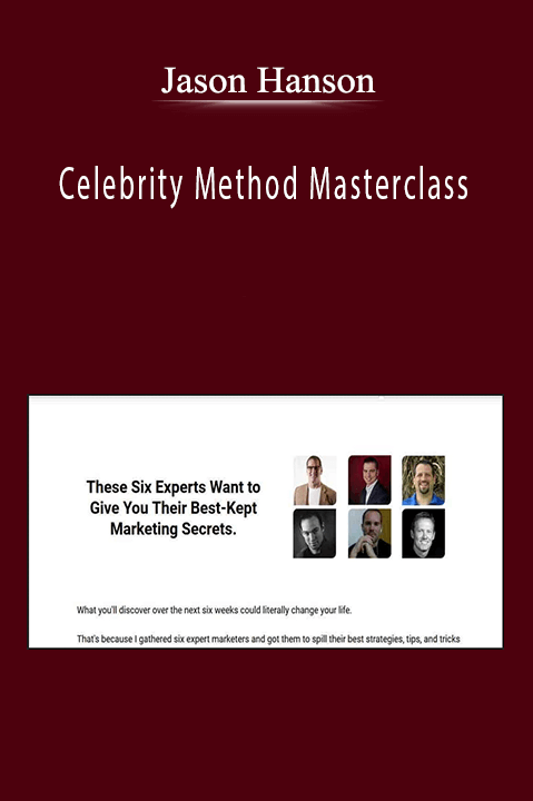 Celebrity Method Masterclass – Jason Hanson