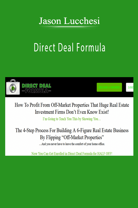 Direct Deal Formula – Jason Lucchesi