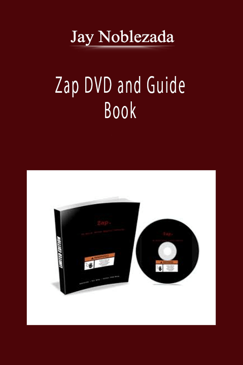 Jay Noblezada - Zap DVD and Guide Book