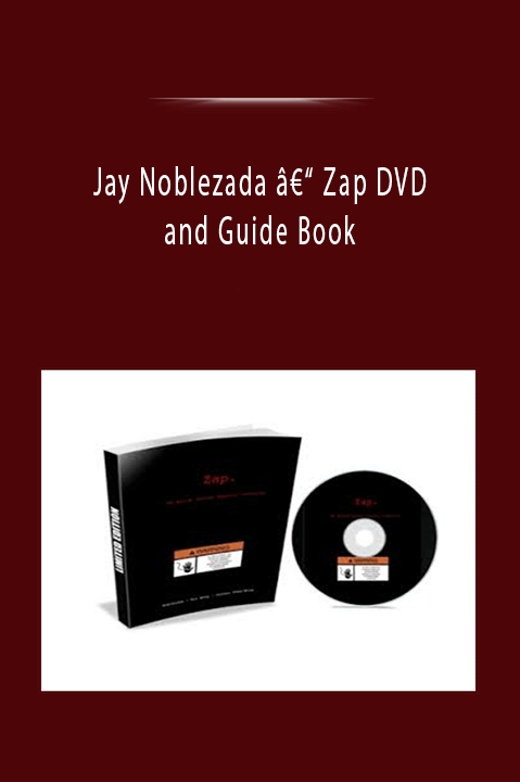 Jay Noblezada â€“ Zap DVD and Guide Book