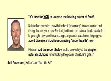 Jeff Anderson - Foods That Heal Foods That Kill